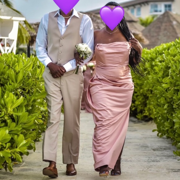 House of CB Adrienne Plush Dress. The dress is listed on the website for $299.00 - Picture 7 of 8